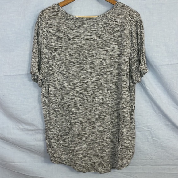 a.n.a Gray Marled "I'M NOT ME WITHOUT COFFEE" Tee Shirt in XXL - Picture 7 of 16